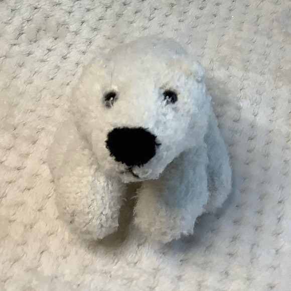 Ganz Webkinz or Lil Kinz White Plush Polar Bear Stuffed Animal Toy - Picture 3 of 12